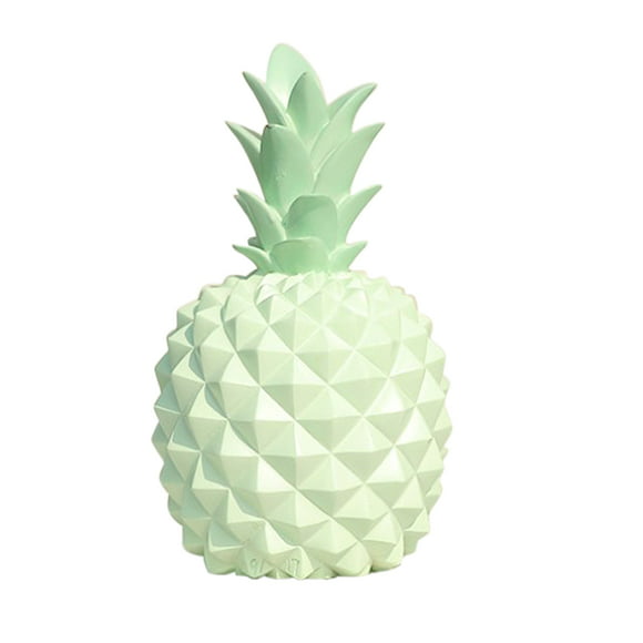 White Flameer Fashion Ceramic Pineapple Piggy Bank Coin Bank
